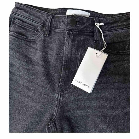 Dear John Black HR Distressed Black Denim, Multiple Sizes - Picture 3 of 5